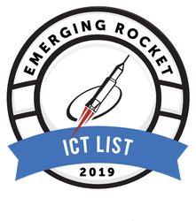 ICT list 2019 badge for Emerging Rocket